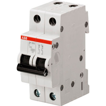 Автоматический выключатель ABB SH202L 2P 16А (С) 4,5kA - Электрика, НВА - Модульное оборудование - Автоматические выключатели - . Магазин оборудования для автономного и резервного электропитания Ekosolar.ru в Муроме
