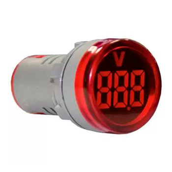 Индикатор значения напряжения AD22-RV красный Энергия - Электрика, НВА - Устройства управления и сигнализации - Сигнальная аппаратура - . Магазин оборудования для автономного и резервного электропитания Ekosolar.ru в Муроме