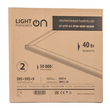 Панель ультратонкая светодиодная LightPhenomenON LT-UTP-02-IP40-40W-6500К б/д 4E - Светильники - Для общественных зданий - . Магазин оборудования для автономного и резервного электропитания Ekosolar.ru в Муроме