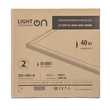 Панель ультратонкая светодиодная LightPhenomenON LT-UTP-01-IP40-40W-4000К - Светильники - Для общественных зданий - . Магазин оборудования для автономного и резервного электропитания Ekosolar.ru в Муроме